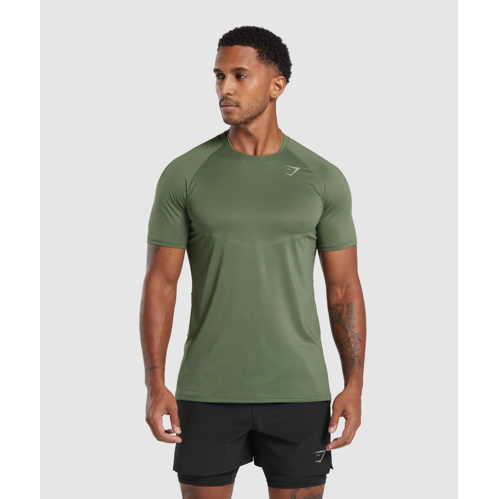

Футболка GYMSHARK Speed ​​Core Olive A5A9E ECBG