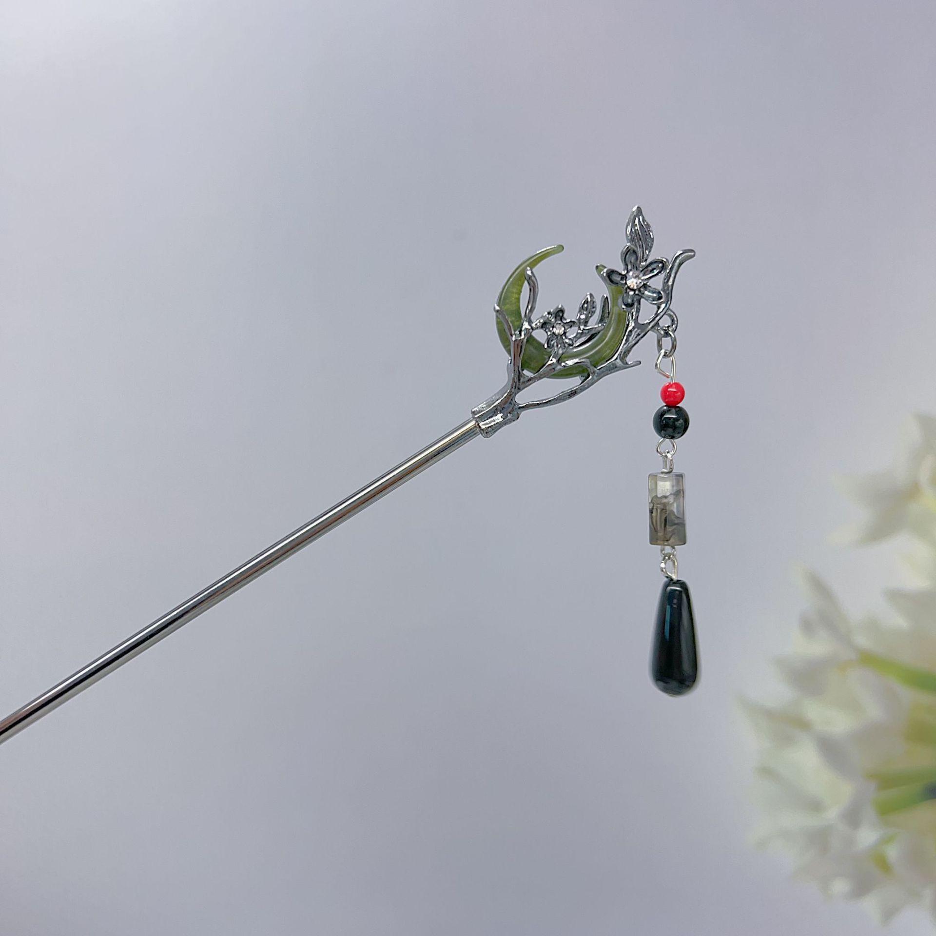 

Коллекция заколок для волос в древнем стиле: Элегантные прически вверх аксессуары для ханьфу для женщин