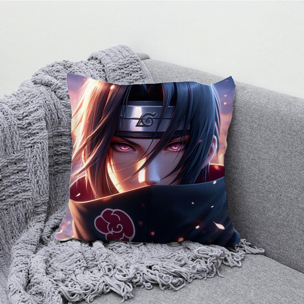 I-ItachiS anime Pillow Case Pillow Case Soft Cushion Cases for Farmhouse Sofa Decor Home Decorations and Protector