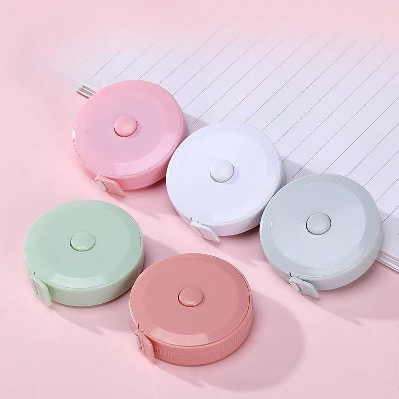 Portable Tape Measure Cute Little Ruler Soft Ruler Portable Measurement Three Measurements Mini Leather Tape Measure Measuring