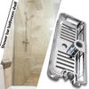 Shower Storage Holder No Drilling Lifting Pole Shelves Shower Caddy Shelf for Shower Rail with Diameter of 22 24 25mm