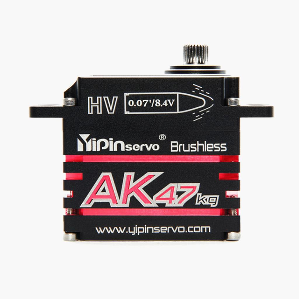 YIPINServo AK47 47KG HV 270 Degrees Magnetic Induction Waterproof Brushless Digital Servos Replacement for
