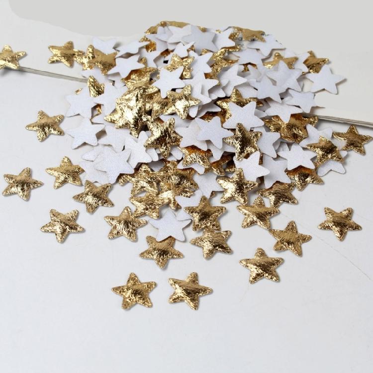 5 Packs Star Patches Iron on Patches Glittering Star Appliques Decorative Patches for Party Holiday