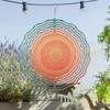 10 Inch Hanging Wind Spinner for Balcony Garden Decor 360 Rotating Hook with Artistic Movement Perfect Gift for Friends and Family