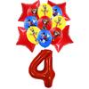Amazing Tableware Birthday Party Decoration Digitaled Circus  Balloon Banner Cake Topper Party Supplies Baby Shower Decor Gifts