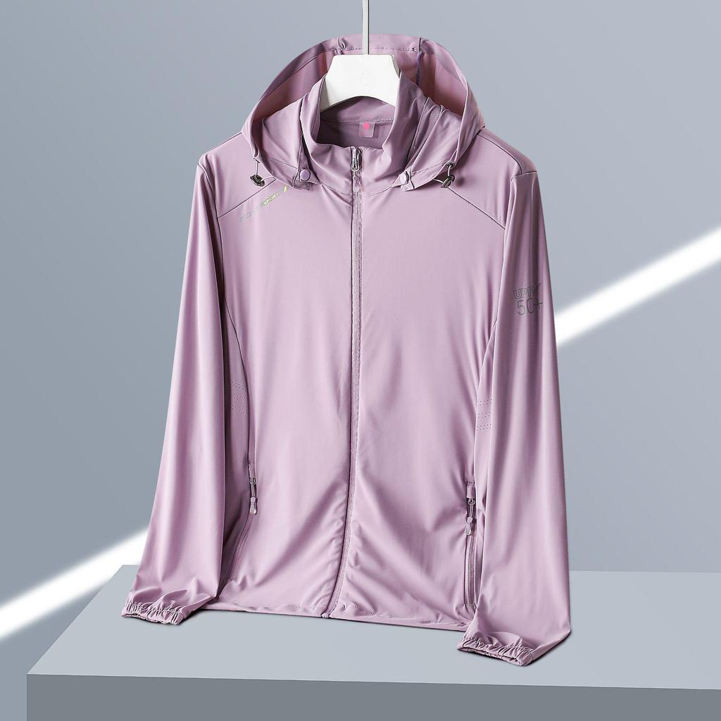 Herren-Sommerjacke aus Eisseide mit Sonnenschutz zum Angeln und für den Außenbereich