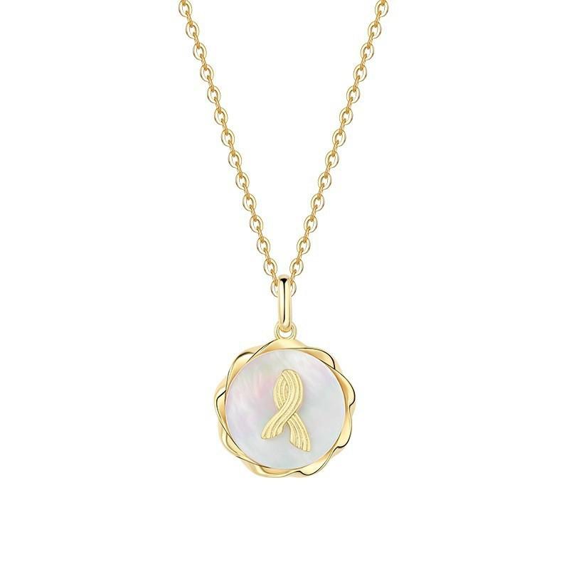 Versatile Zodiac Rabbit Necklace: S925 Sterling Silver with White Mother-of-Pearl Pendant