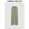 UR Women's Casual Spliced High-Waisted Wide Leg Pants