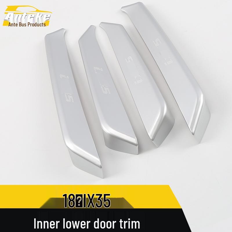 IX35 Inner Lower Door Edge Protective Trim: Anti-Scratch Decorative Strip for Car Body