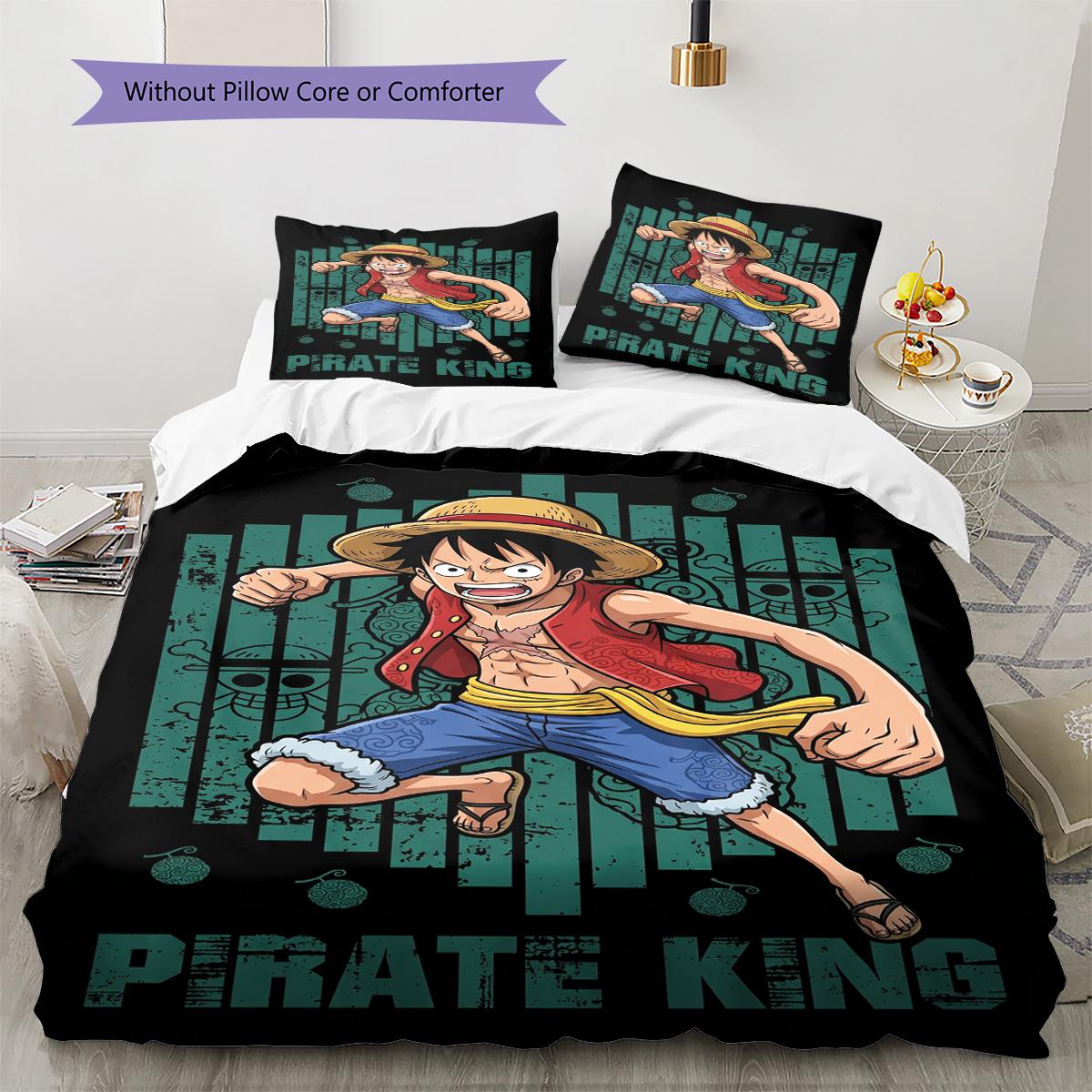 

One Piece Pillowcase & Duvet Cover Set for Home Decor Birthday Gift (1 * duvet cover + 2 * pillowcase, without core) 135x200cm