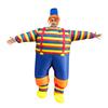 Inflatable Clown Costume Blow Up Joker Jumpsuit for Halloween Cosplay Party Christmas Adult Size