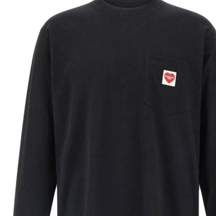 Carhartt WIP Pocket Heart Long Sleeve T-Shirt Men Tops I0353001V2XX