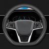 Car Steering Wheel Cover Wrap for JAC J7 JS3 JS4 2025 2025 2025 2025 D Type Steering-Wheel