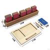 0-10 Number & ABC Letter Tracing Board Wooden and Counting Aid Montessori Toys for