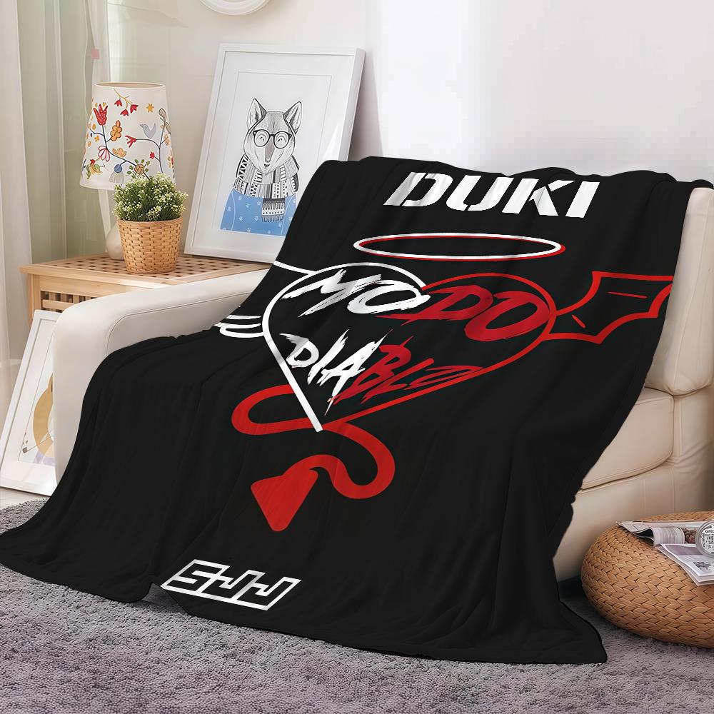 

Rapper D-duki Singer Blanket Warm And Soft Suitable For Bedroom Living Room Sofa Bed Office Travel Camping 30x40in