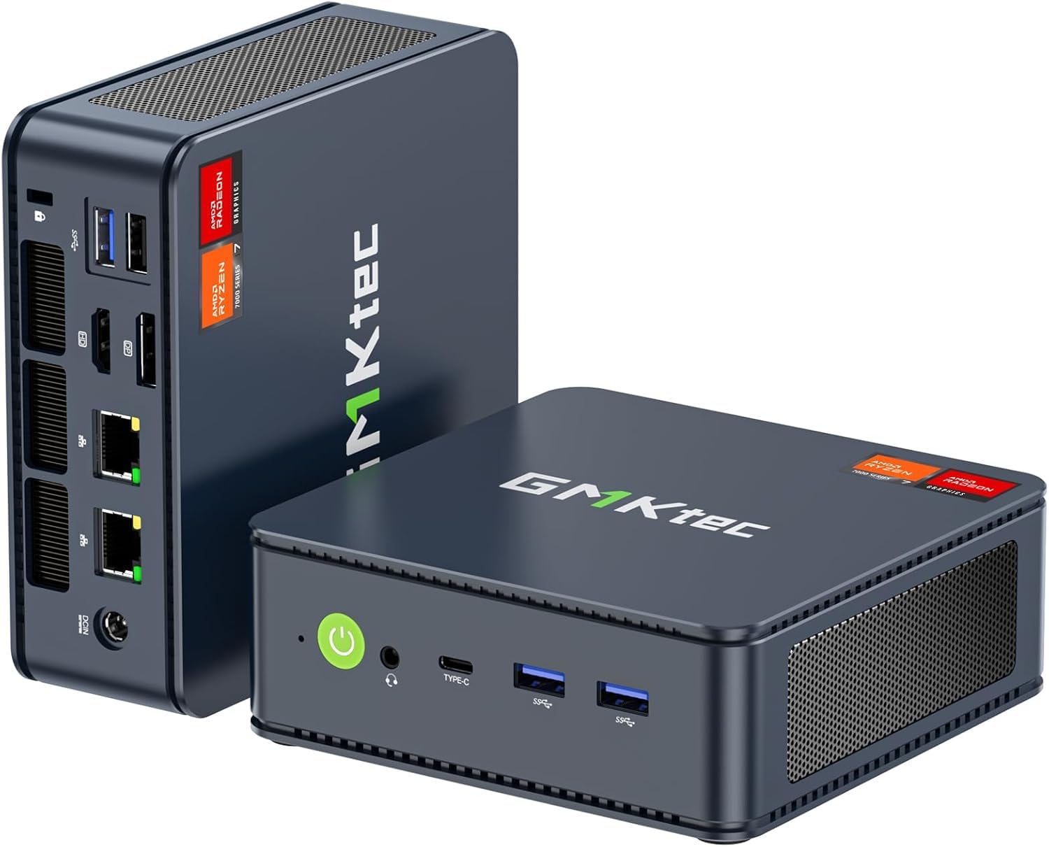 

GMKtec Nucbox K6 Mini PC AMD Ryzen 7 7840HS Gaming Mini PC DDR5 5600MHz PCIe SSD Radeon 780M Gaming Mini Computer LAN WIFI 6E USB4 Windows 11 Pro