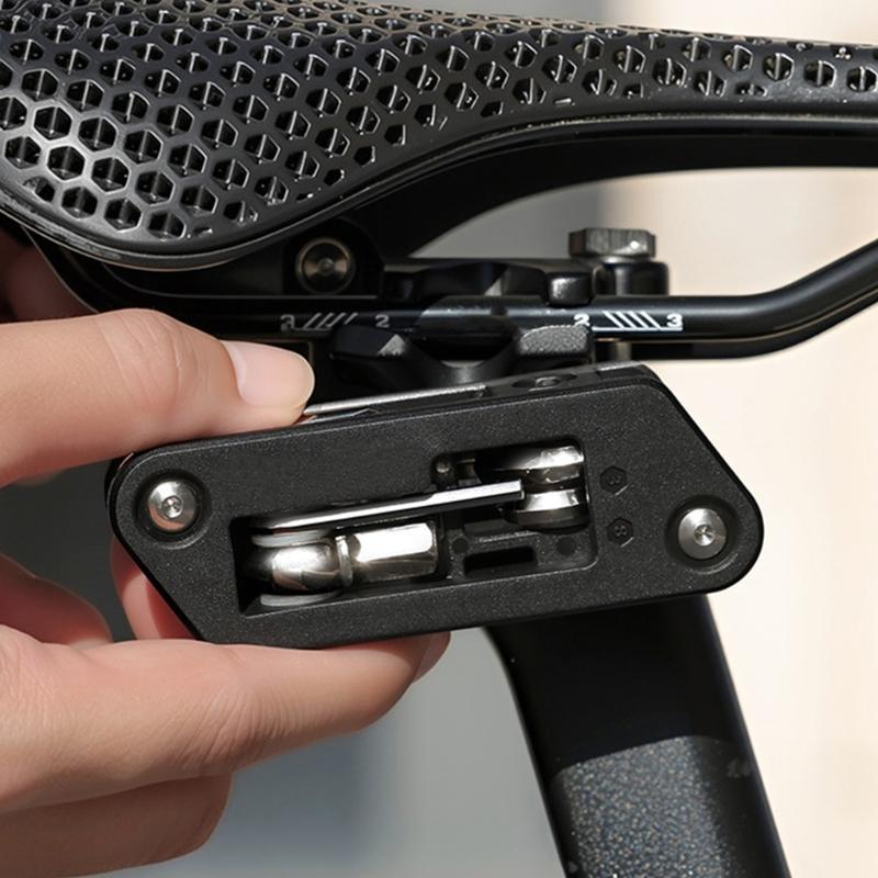 10 in 1 Bicycles Maintenance Tool Pocket Size Heavy Duty Bikes Multiple Tool Multifunctional Bikes High Strength Wrench