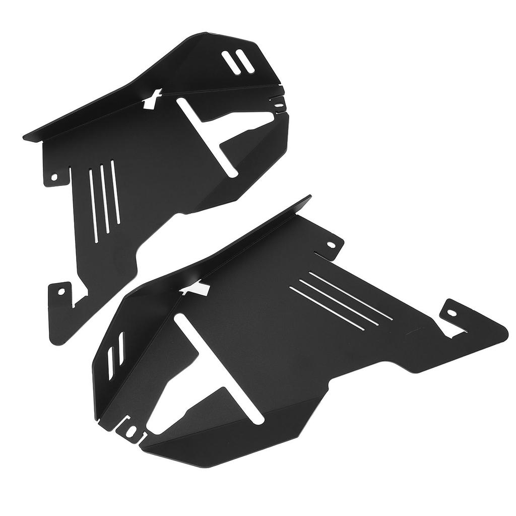 1 Pair Aluminum Front Splash Guard Protectors 219400863 Black A Arm Protectors for Ryker 600 900 Rally Sport