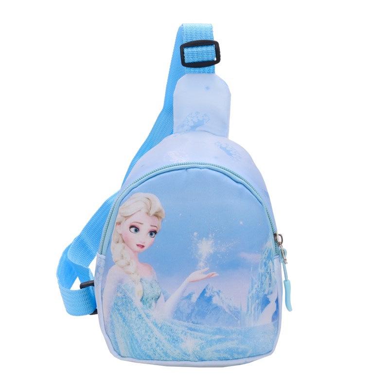 Kids Cartoon Crossbody Bag: Seven Princesses Backpack and Coin Purse