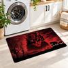 Flannel Kitchen Mat Pet Sematary Soft Area Rug Non Slip Floor Carpet Home Decoration