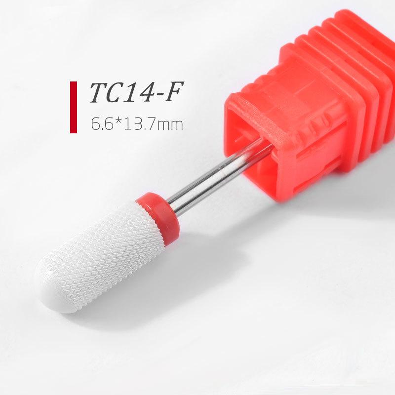 Ceramic Carbide Nail Drill Bits Milling Cutter For Manicure Set Mill Brush Manicure Machine Accessories for Removing Gel Varnish