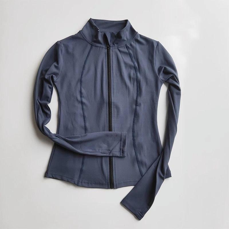 Women s Nude-Feel Full-Sleeve Yoga Fitness Jacket S (85-95 jin)