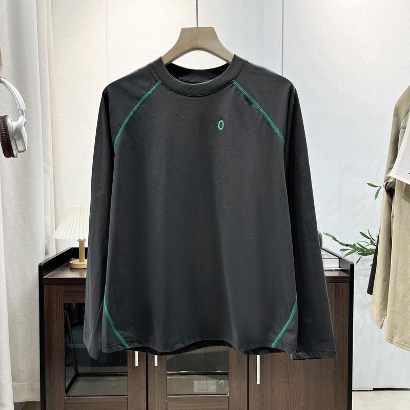 Unisex Quick-Dry Patchwork Long Sleeve Outdoor Sports Top