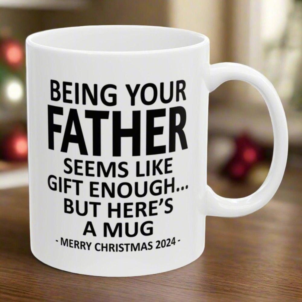 

Being Your Father-In-Law Letter Coffee Mug Fathers Day Mugs For Friends Boss WIFE