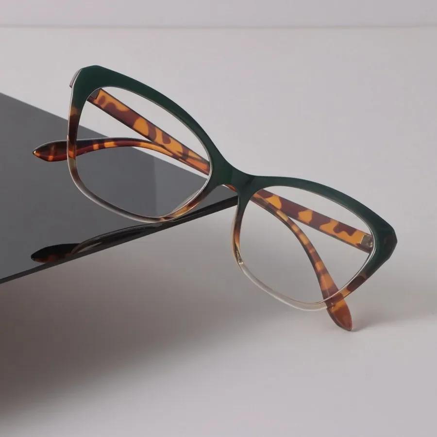 High Quality Luxury Cat Eye Frame Eyeglass Women Men Minimalist Transparent Glasses Cool Clear Lens Frame Glasses Oculos