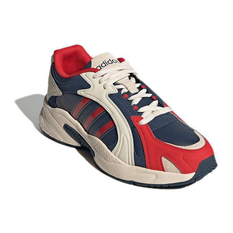 Adidas Neo Crazychaos Winter 2.0 Leather Comfortable Fashion Casual Retro Durable Low-Top Dad Shoes Men Sneakers Blue Red GX3821