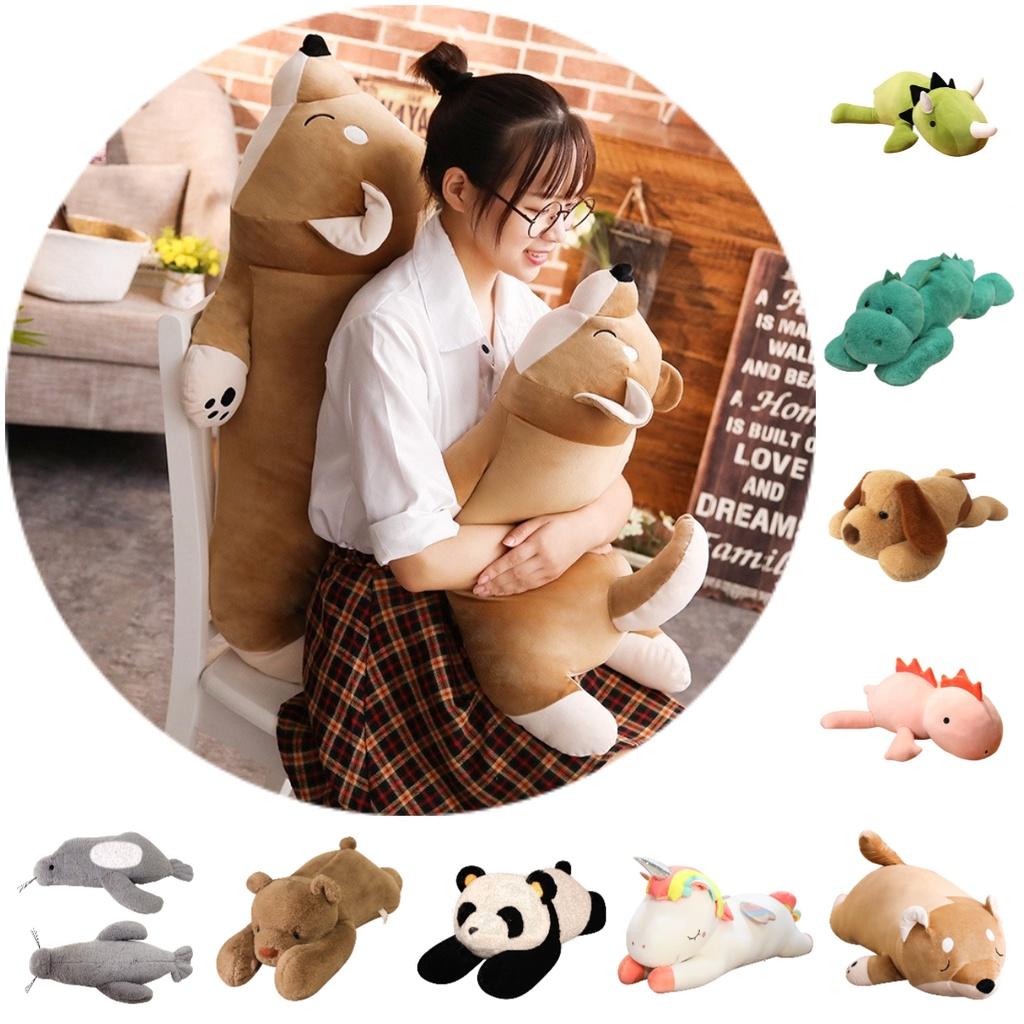 Pinguin Plüschtier mit Gewicht Niedliches Tier Stofftier Pinguin für Kinder 60cm Höhe 1.2kg Gewicht