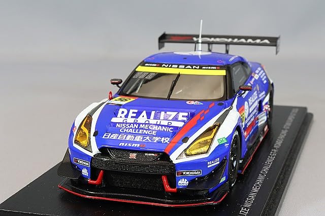 Spark Realize Nissan Mechanic Challenge KONDO RACING 2023 Super GT GT300 De Natori 1/43 GT-R #56 J.P. Oliveira/Teppei