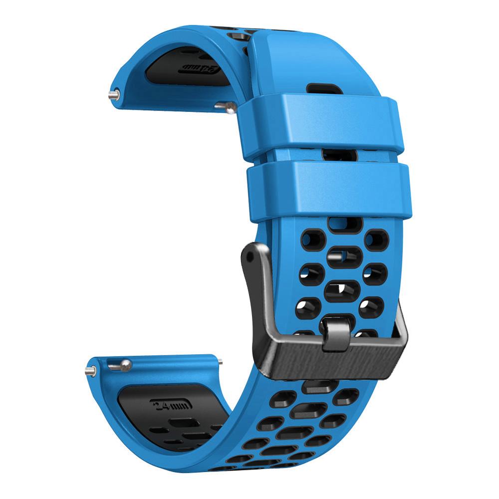 24mm Silicone Strap For TicWatch Pro 5 Band For TicWatch Pro 5 Bracelet Replacement Watchband Accessories