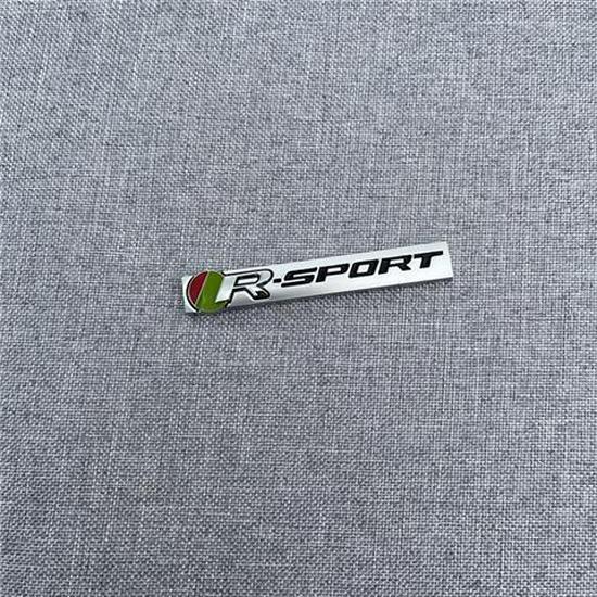 Emblemat Jaguar R-SPORT: Naklejka na sportowy błotnik i tylne emblematy XFL XJL F-TYPE