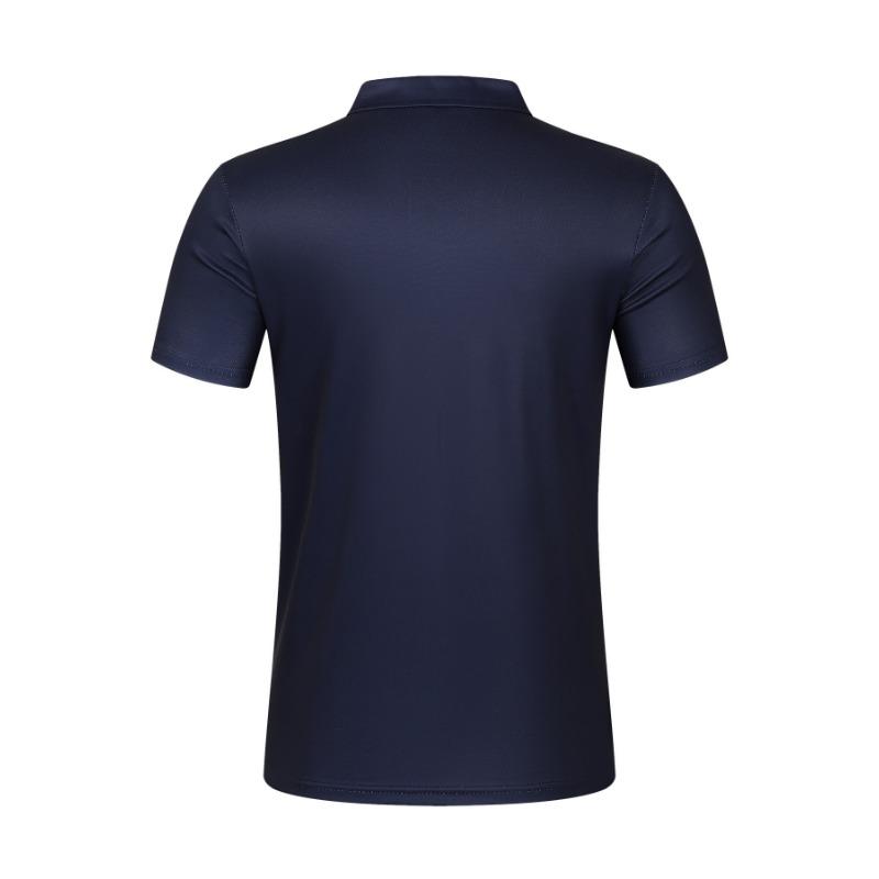 Mens Casual Short Sleeve Striped Polo Shirt Summer Style
