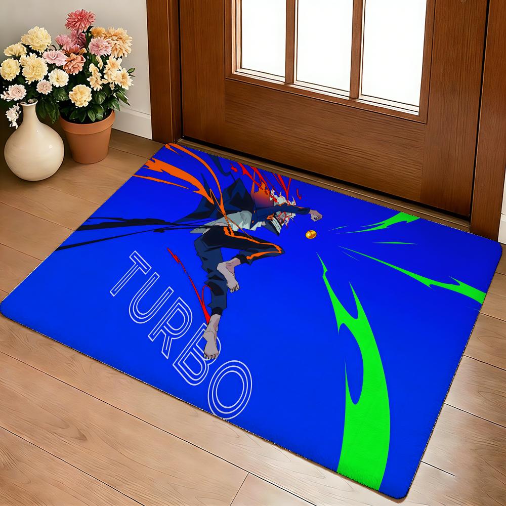 Anime Hot D-DandadanS Floor Mat Cozy Flannel Soft Thick Non-Slip Mat For Living Room Bedroom Kitchen Decor Rugs