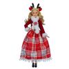 11.8inch Doll Christmas Dress Christmas Elfs Series Christmas Doll Clothes  Kids Toy Gift