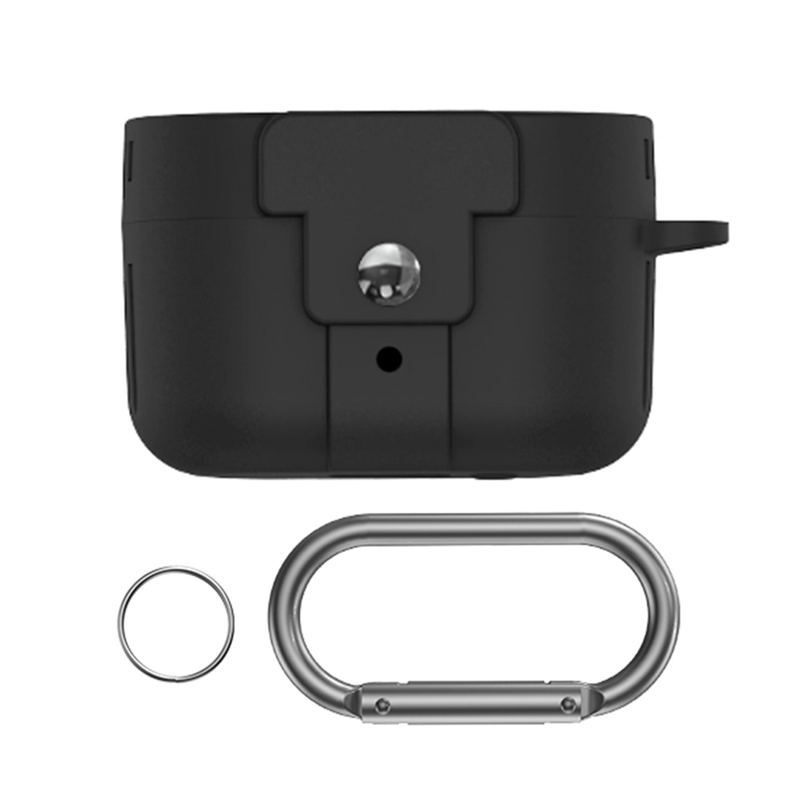 

Soft Silicone Cover Dust-resistant Shell for Status Between Pro(2021-2022) Earbuds Charging Case Protective Case 1 чорний