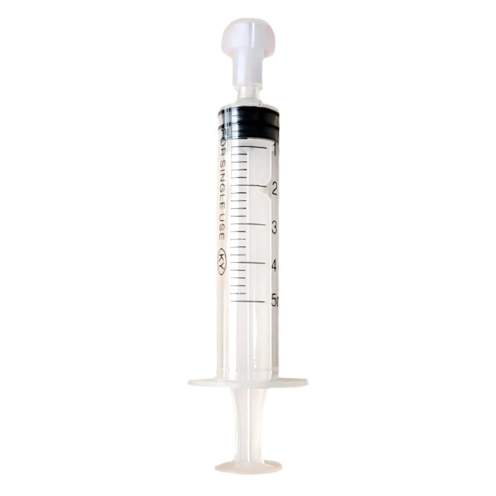 Disposable Pet Syringe Feeder Easy To Use Cat Water Feeder Cat Milk Feeding Syringe with Plastic Cap Plastic Diffuser Syringe