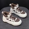 Thick-soled High-top Women's Autumn New Super-fire Heightening and Velvet Sports and Leisure Women's Shoes