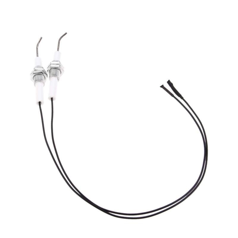 Gas Grill Heater Cooker Range Stove Spare Parts Igniter Ceramic Electrode with Cable Ceramic Ignition Needle Accessories