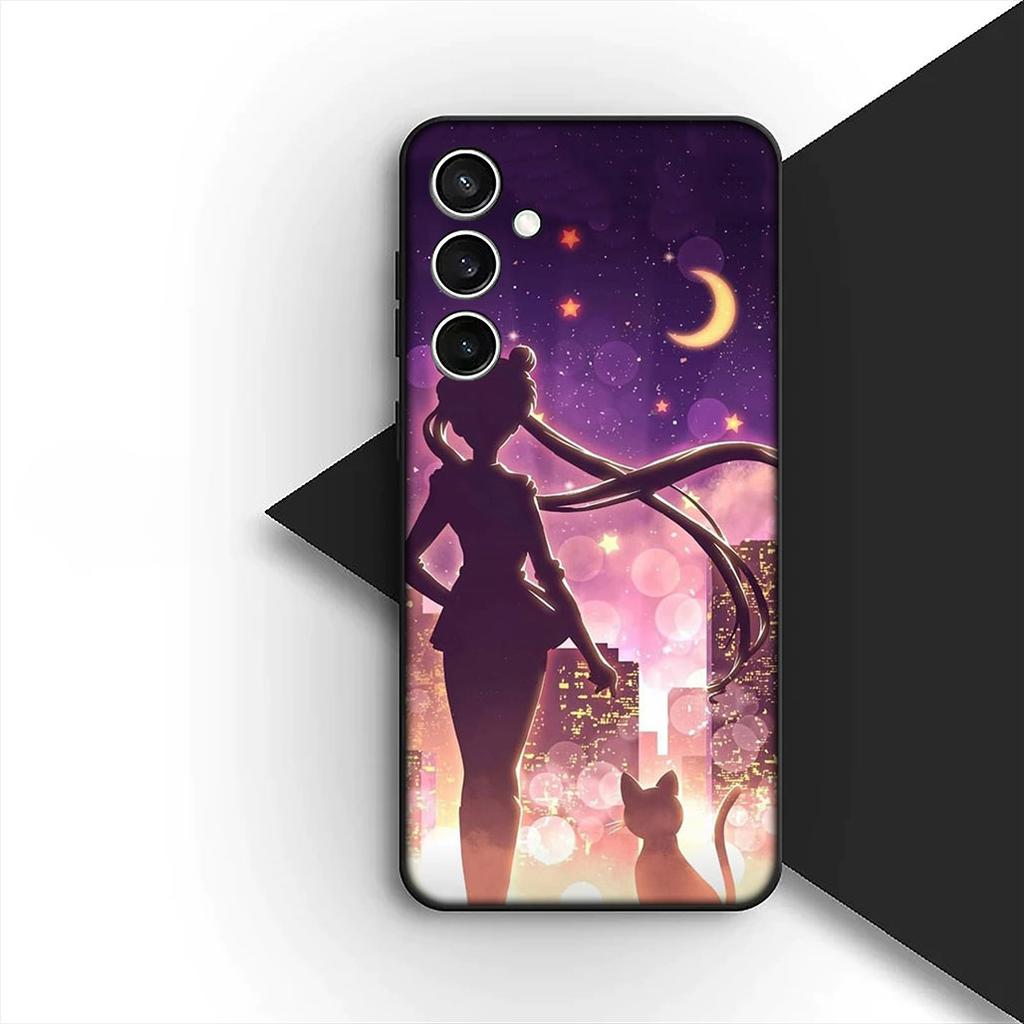 Girl S-Sailors-Cartoon Moon Silicone Cover for Xiaomi Redmi Note 14 13 Pro Plus ProPlus 14C A3 Pro+ 14Pro 5G Coque Phone Case