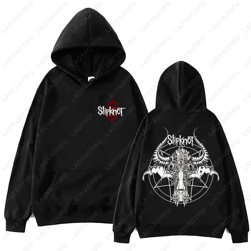 New Retro Casual Style Rock Band Men Hoodie Sweatshirts Casual Clothes Hoody Warmth Streetwear Pullovers Top