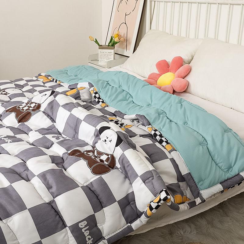 Cuvertură subțire de vară Cuvertură moale Aer condiționat Cuvertură/Plupușă/Pătură în patru anotimpuri Pilome de pat 150 de pat de o persoană