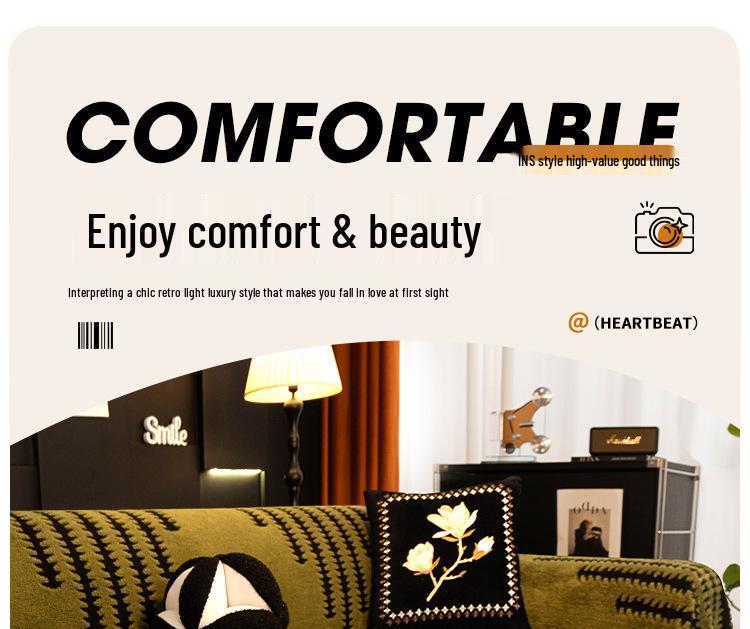 2025 High-End Plush Sofa Towel: Full-Wrap Thickened Cover for Spring & Autumn