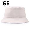 Fashion Summer Reversible Bucket Hat Woman Man Outdoor Sports Sun Beach Fisherman Cap Unisex Adult Daily Solid Visor Panama Hat