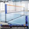 INVUI Portable Badminton Net Stand with Net