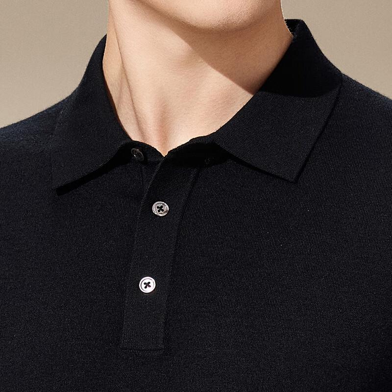 Antonio Men's Fine Cashmere Short Sleeve Polo Shirt