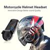 Waterproof Motorcycle Helmet Headset Wireless Hands-free Call Phone Earphone Music Player for Moto Helmet Bluetooth 5.3