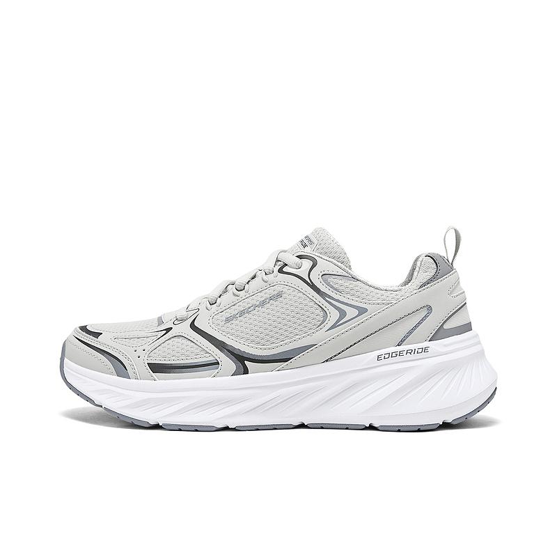 Skechers Edgeride Comfortable Durable Low-Top Casual Shoes Men sneaker Gray 232844-GRY 43